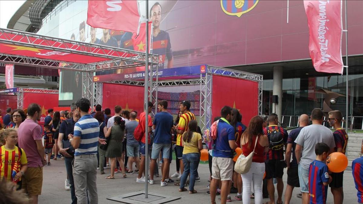 El Barça prepara actividades para los aficionados antes del partido