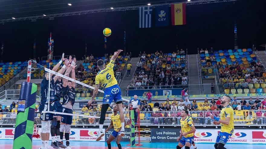 El Guaguas vuela hacia la tercera ronda previa de la CEV Champions League