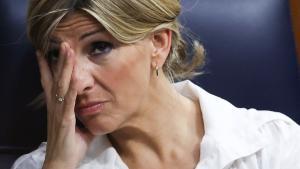 Yolanda Díaz adverteix Podem que «sense soroll es treballa moltíssim millor»