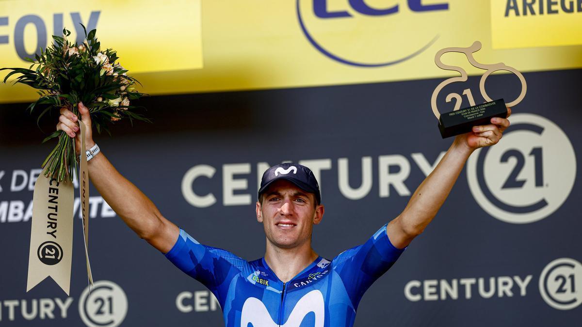 Pablo Castrillo, premio a la combatividad en la cuarta etapa del Tour: "Ha salido todo muy bien"