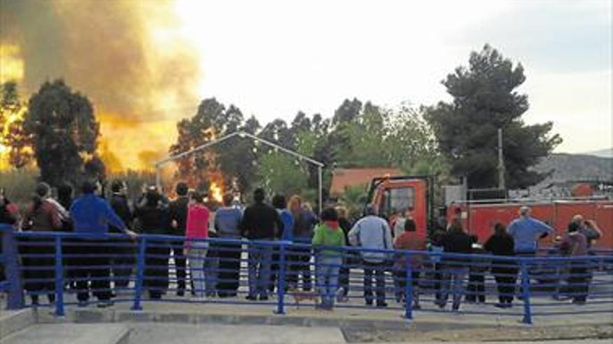 Extinguido el incendio forestal de Millena