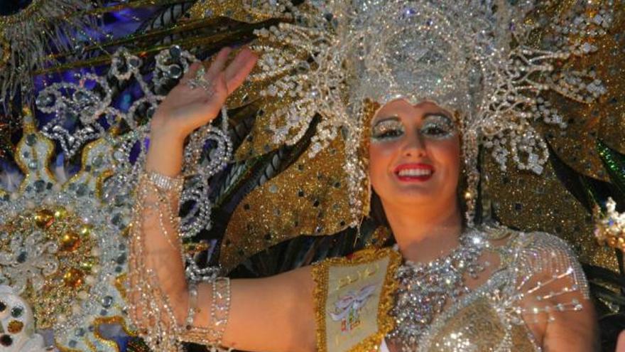 Celia Campillo, reina del Carnaval de Cartagena