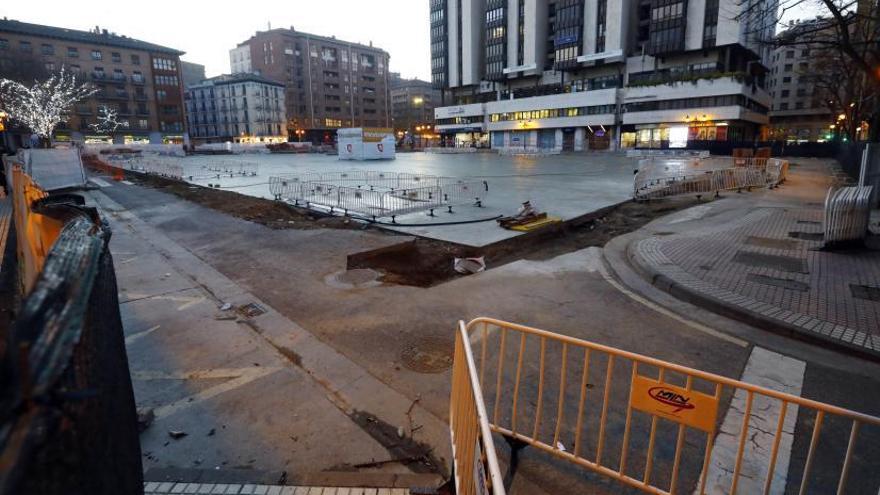 Las obras en la plaza Salamero de Zaragoza costarán cerca de 9 millones