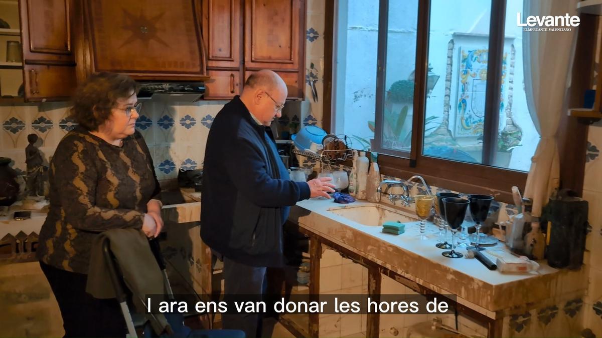 Àngels Pérez, afectada de Algemesí por la dana de octubre de 2024, todavía esta esperando las ayudas