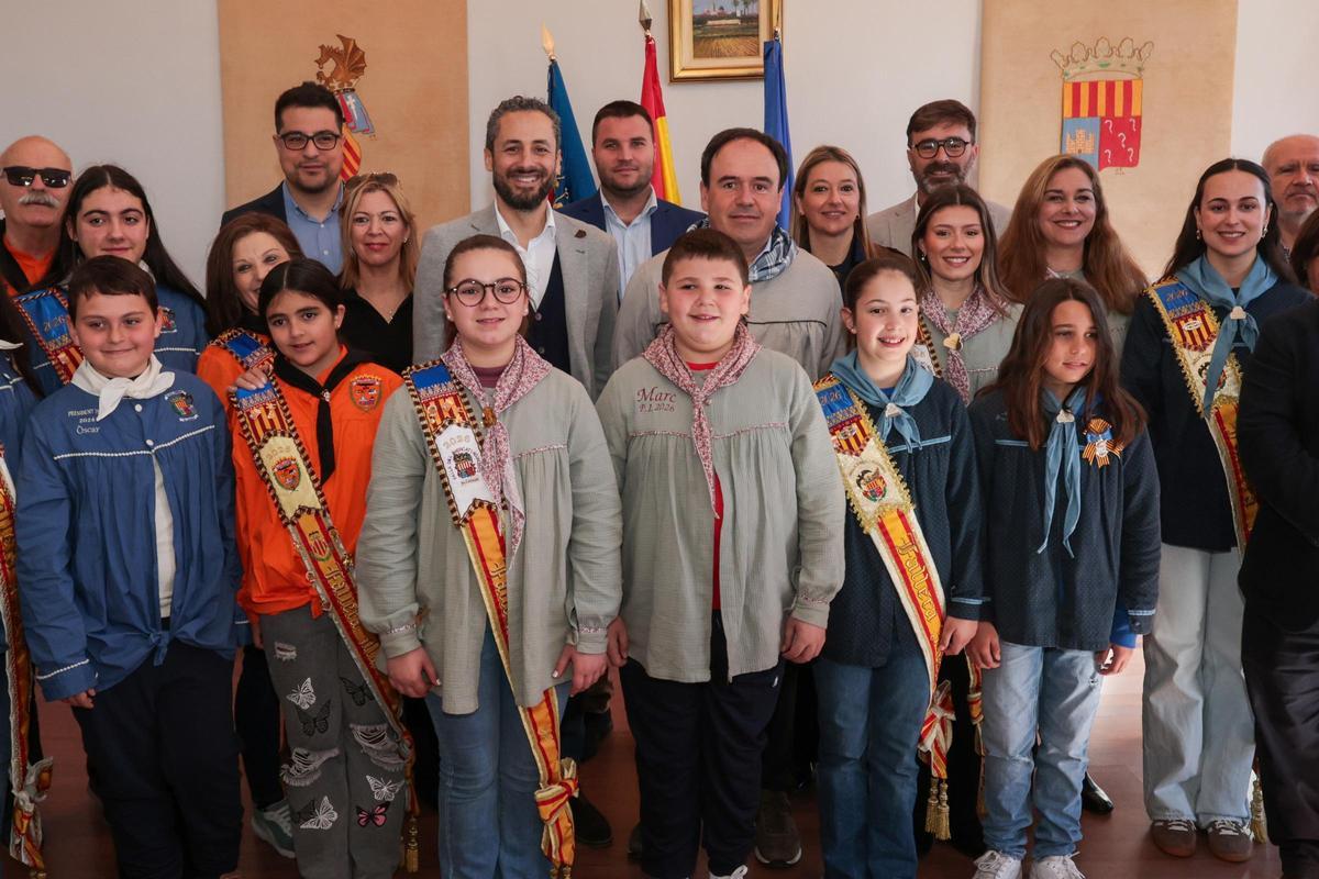 El president Llorca, en Alcàsser.