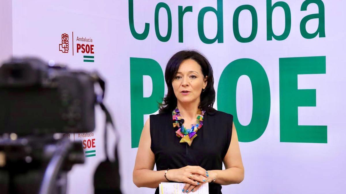 Rafi Crespín, en la sede del PSOE de Córdoba.