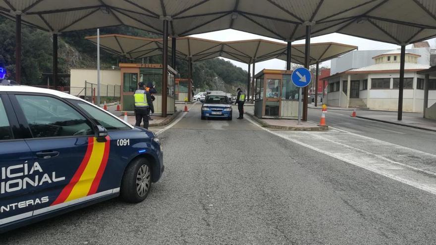 El control policial al Pertús.