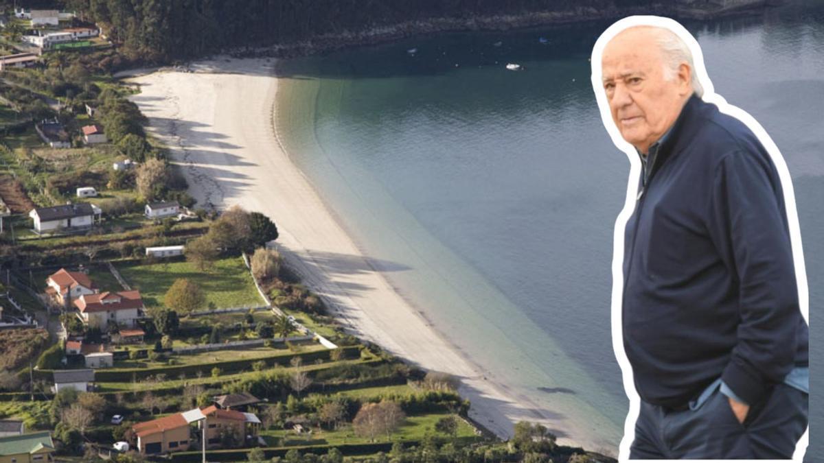 La playa favorita de Amancio Ortega, fundador de Zara.