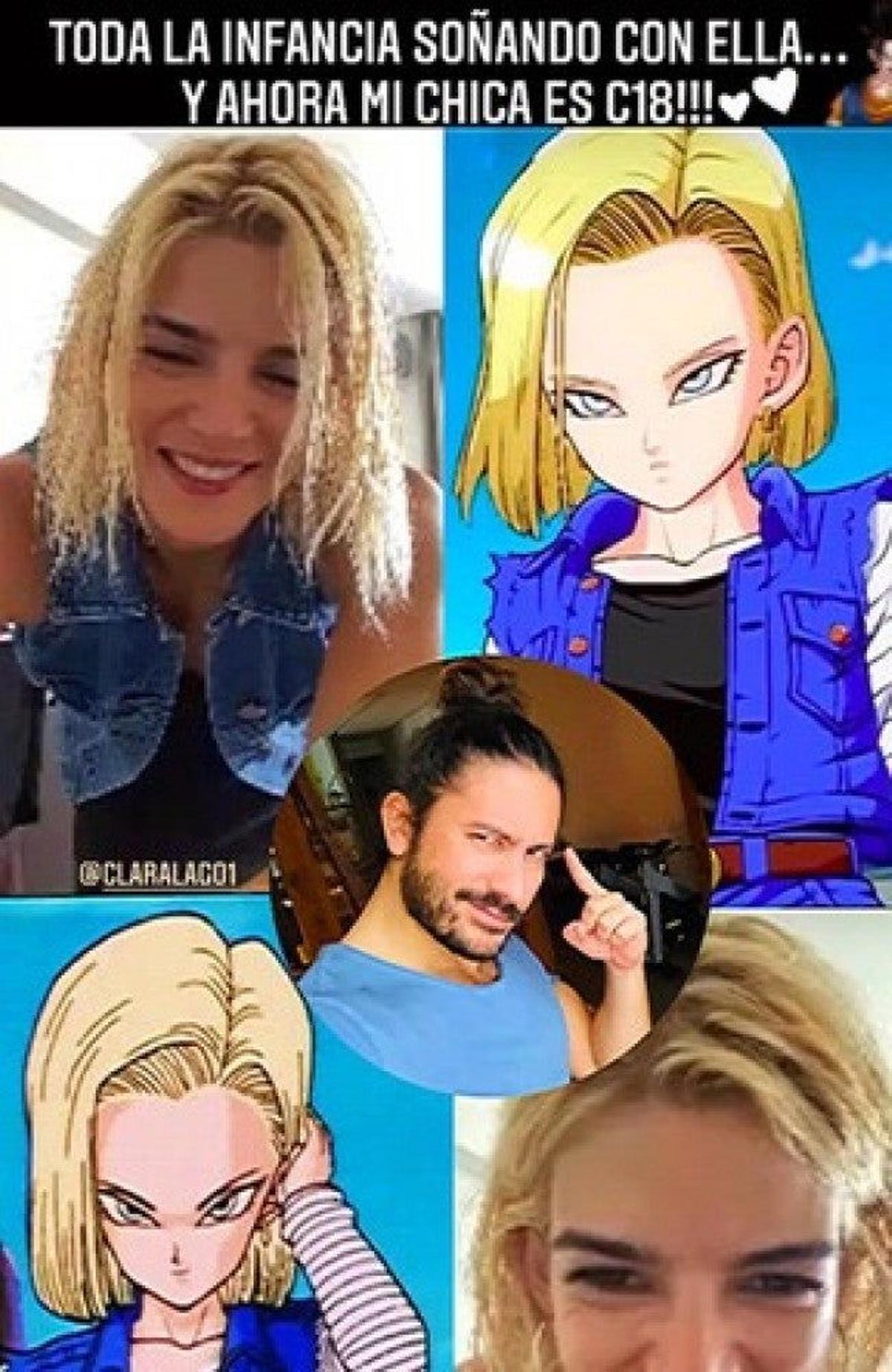 El novio de Clara Lago enseña su cambio de look