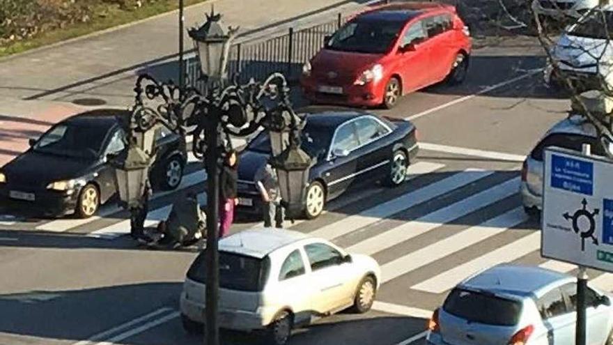 Segundo atropello con heridos en 24 horas en la calle Sáenz de Miera