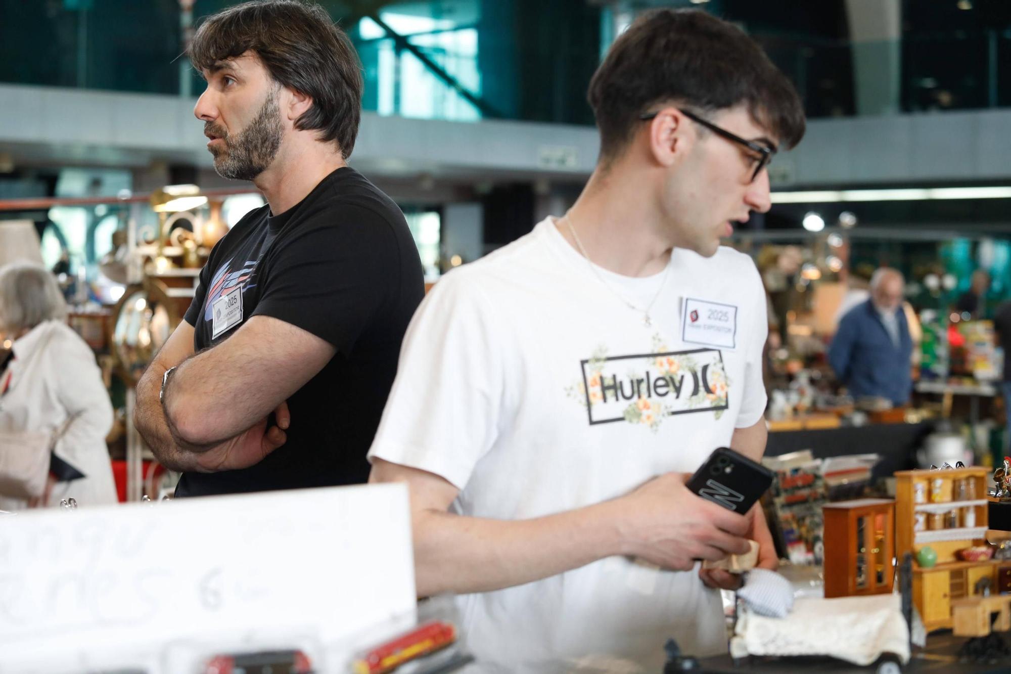 Larga cola en la apertura de la Feria de Antigüedades