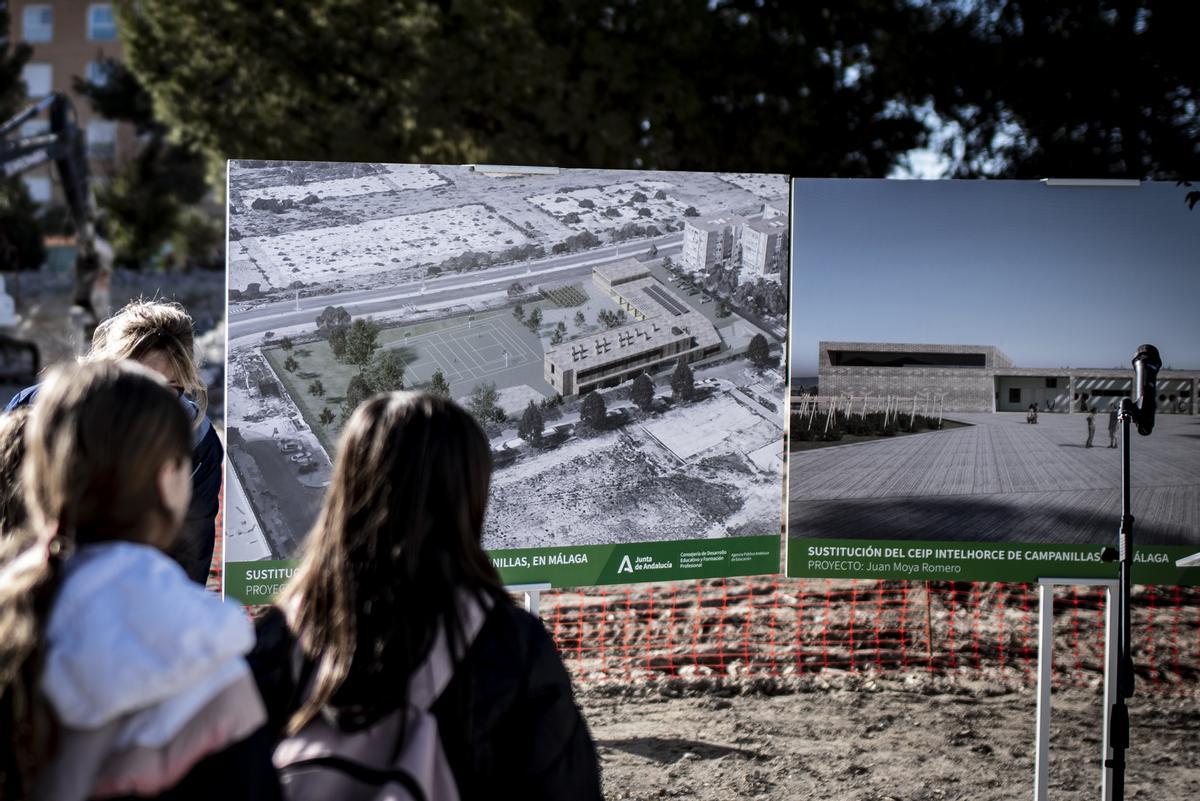 Empiezan las obras tras siete años de problemas estructurales del antiguo colegio.