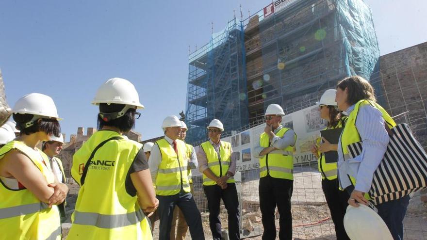 Las obras del Castillo acabarán en marzo