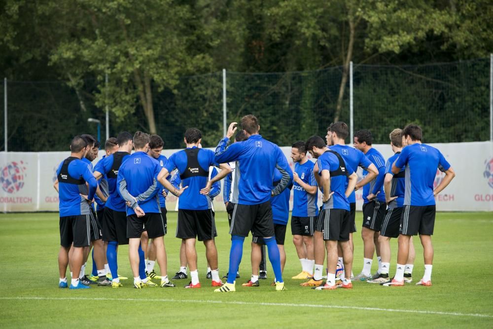 Entrenamiento del Real Oviedo