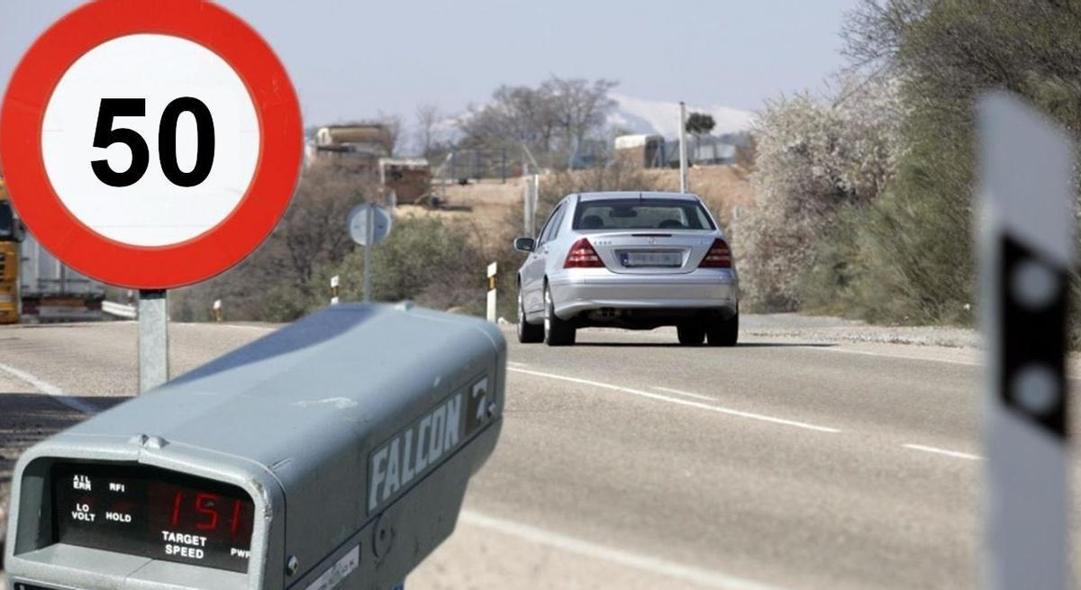 Imatge d’arxiu d’un radar de control de velocitat.
