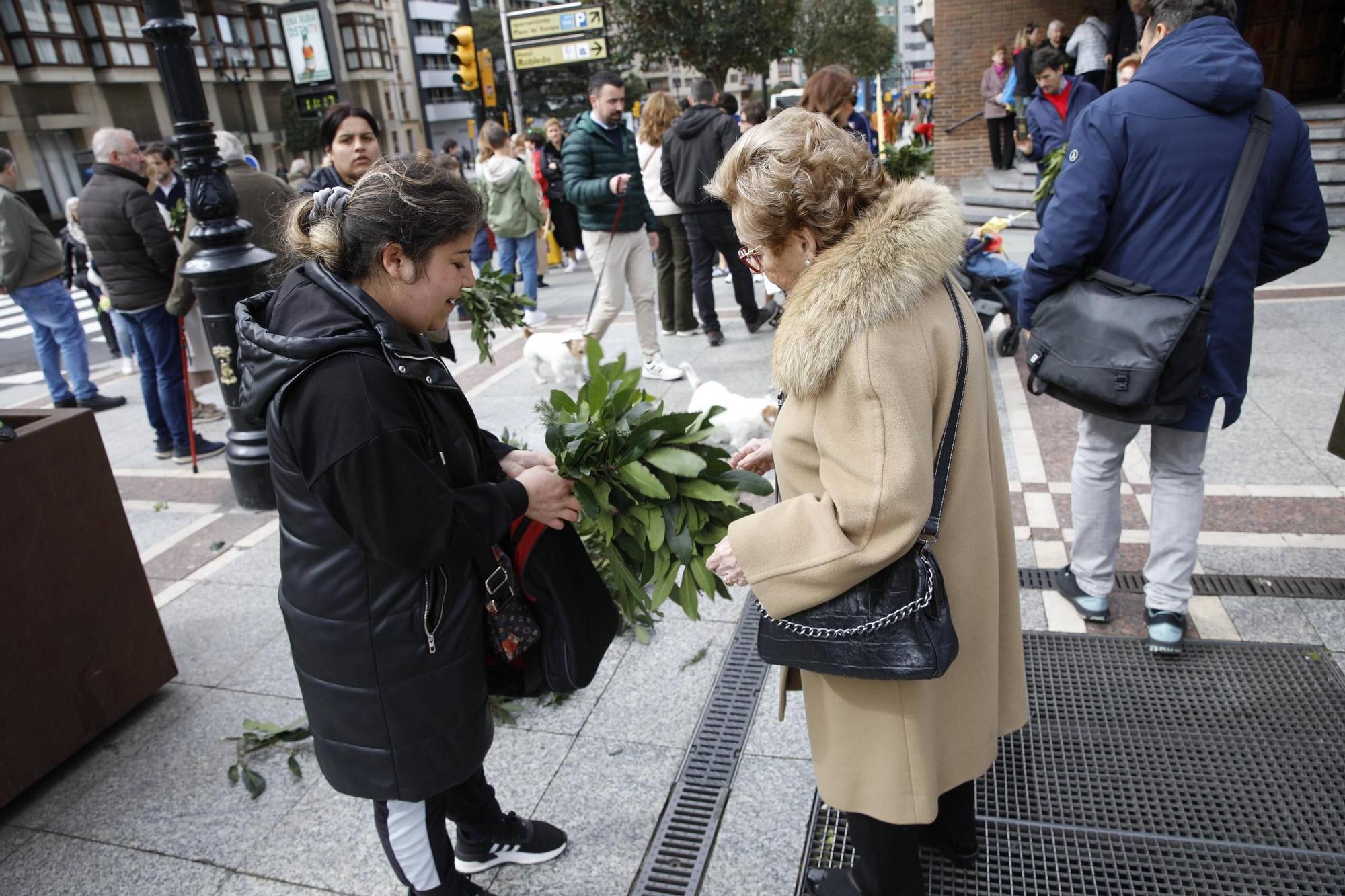 EN IMÁGENES: Gijón procesiona para celebrar el Domingo de Ramos