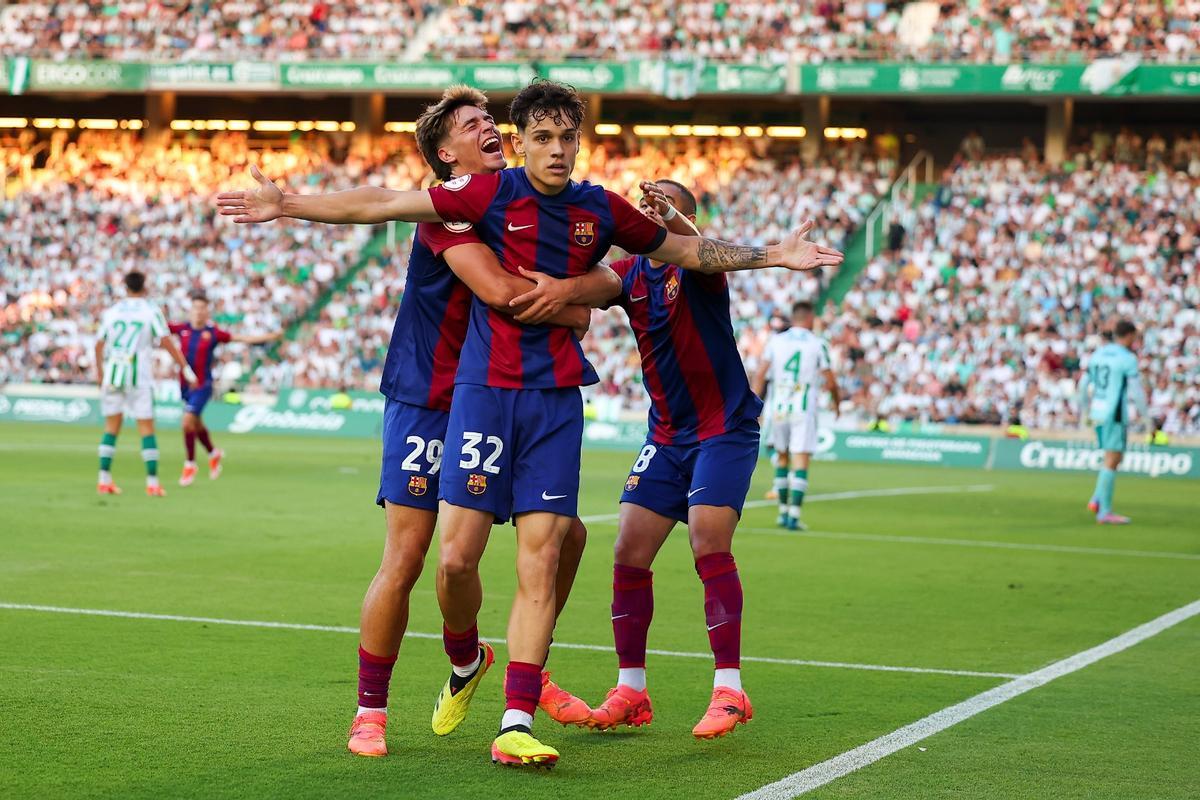 Córdoba - Barça Atlétic, el partido del playoff de ascenso a Segunda división, en imágenes.