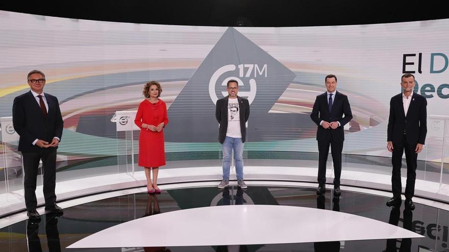 El accidente de Adamuz irrumpe en el debate de Canal Sur y eleva la tensión entre Moreno y Montero