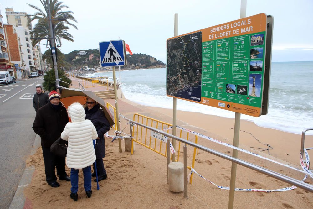 Dilluns de temporal