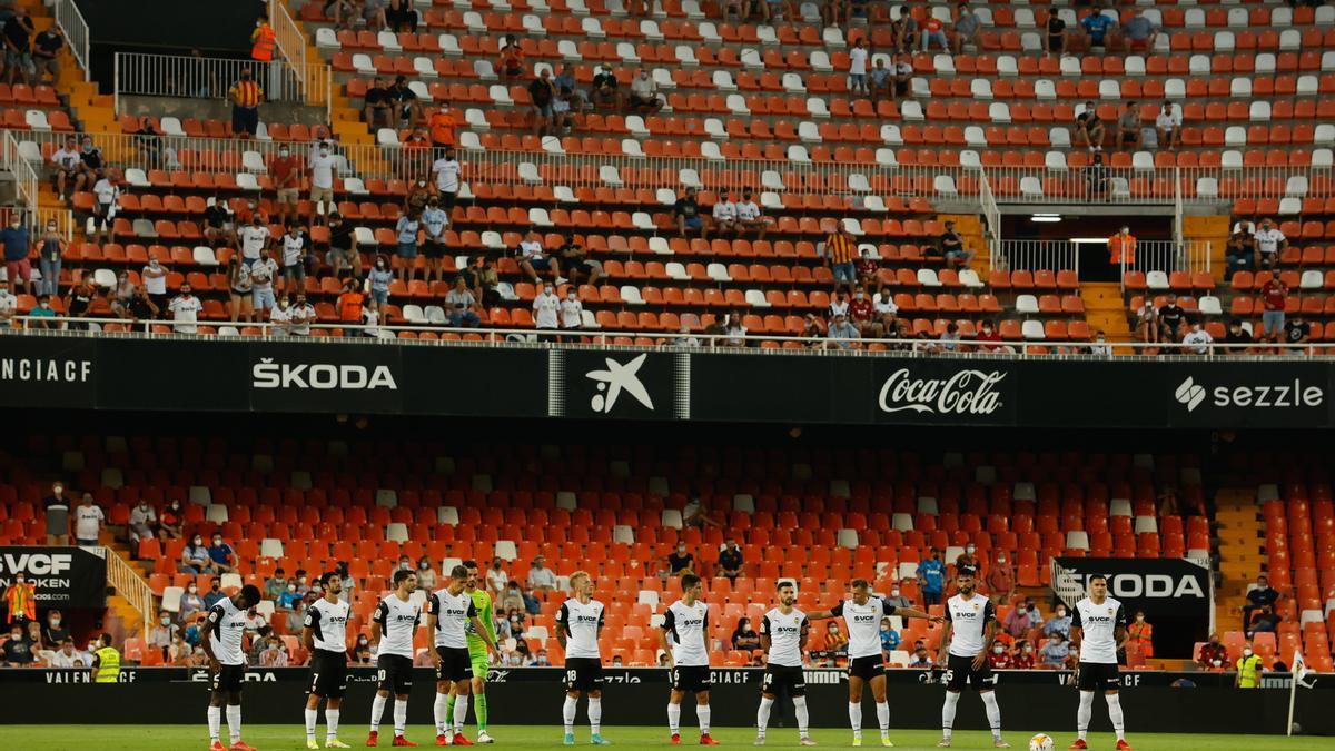 Valencia - Getafe: el estreno de Liga, en imágenes