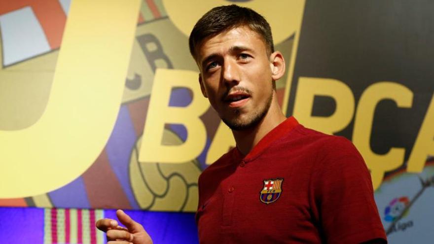 Lenglet es presentado como nuevo jugador del Barça.