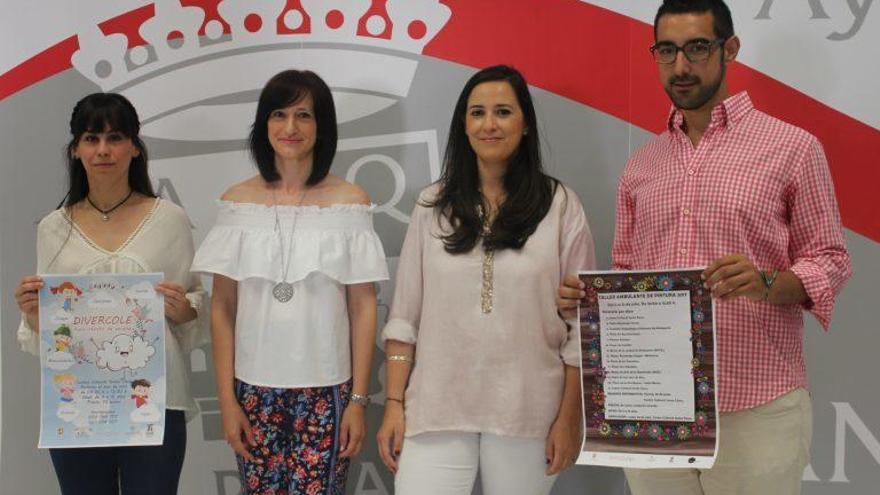 Presentación de los talleres y actividades, en el Ayuntamiento de Antequera.