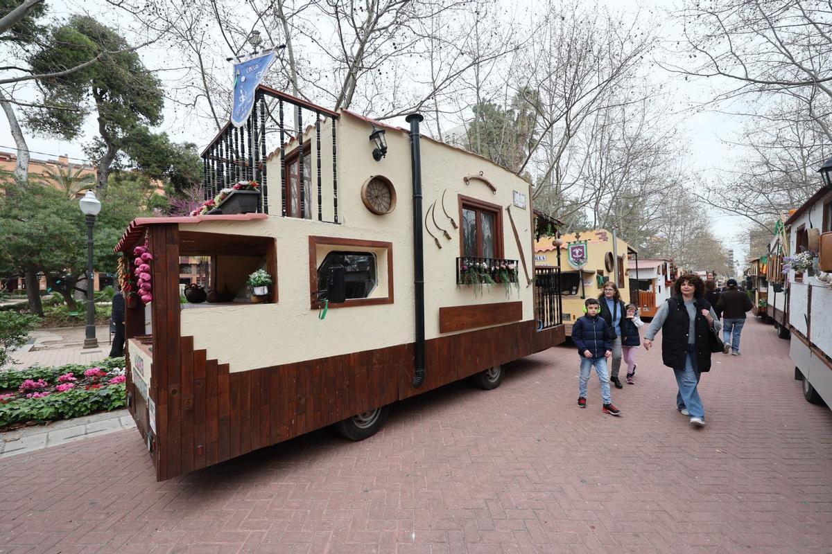 VII Muestra de los Carros Engalanados en el Parque Ribalta
