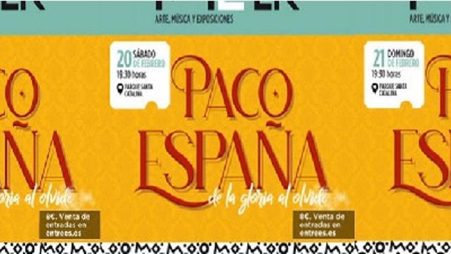 Espectáculo «Paco España, de la gloria al olvido», de Clapso