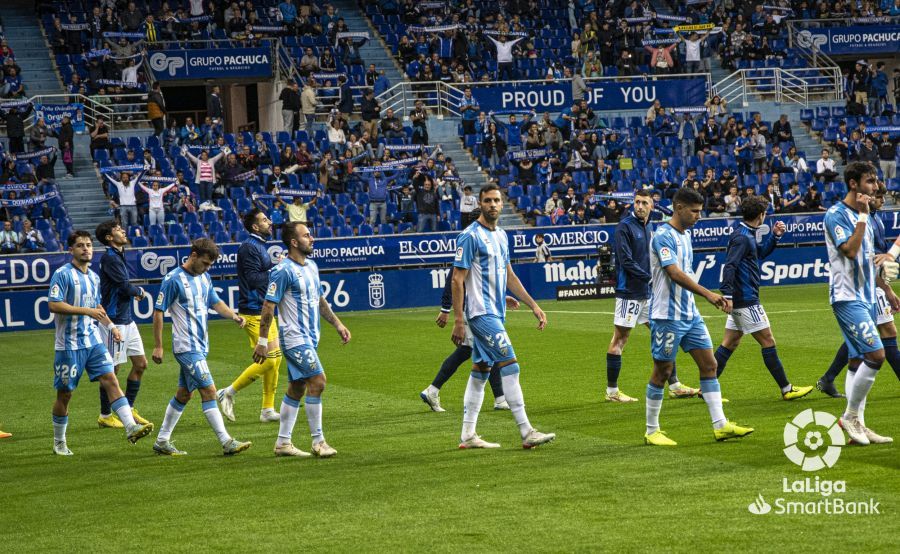 LaLiga SmartBank | Real Oviedo - Málaga CF, en imágenes