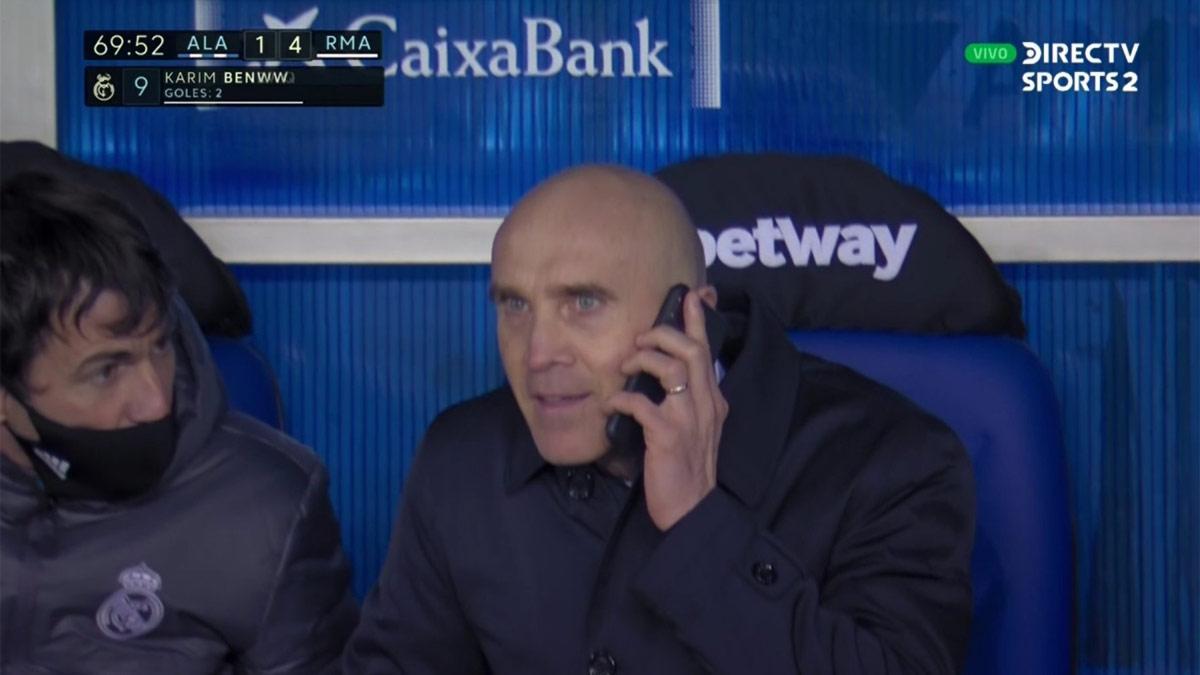 Bettoni: Zidane es el jefe y por eso le consulté los cambios