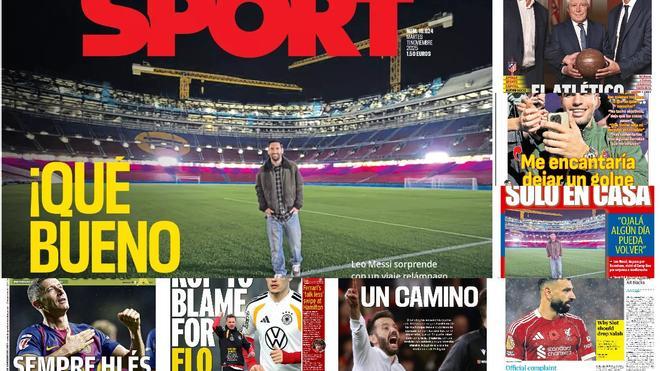 Estas son las portadas de la prensa deportiva de hoy