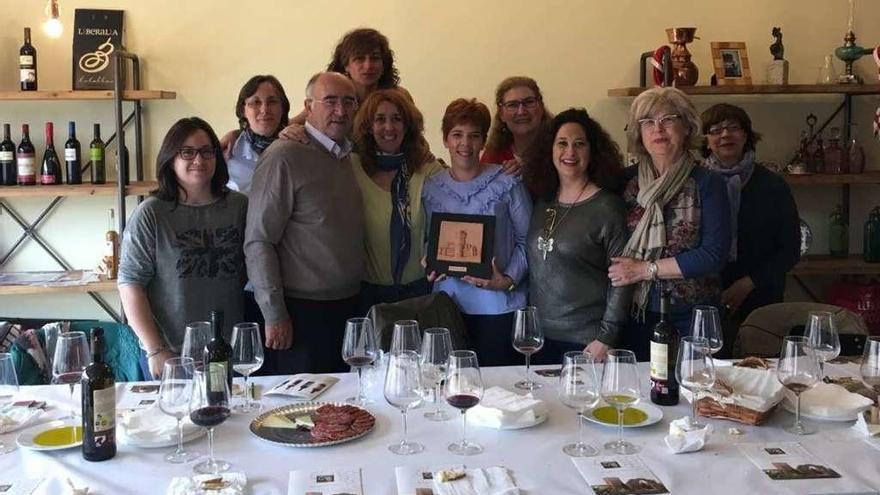 Cata de vinos de Liberalia para alumnos de Medina del Campo