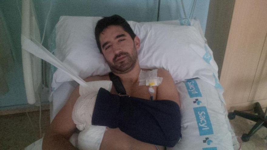 Rodrigo del Val se lesionó tras un incidente en Santa Clara
