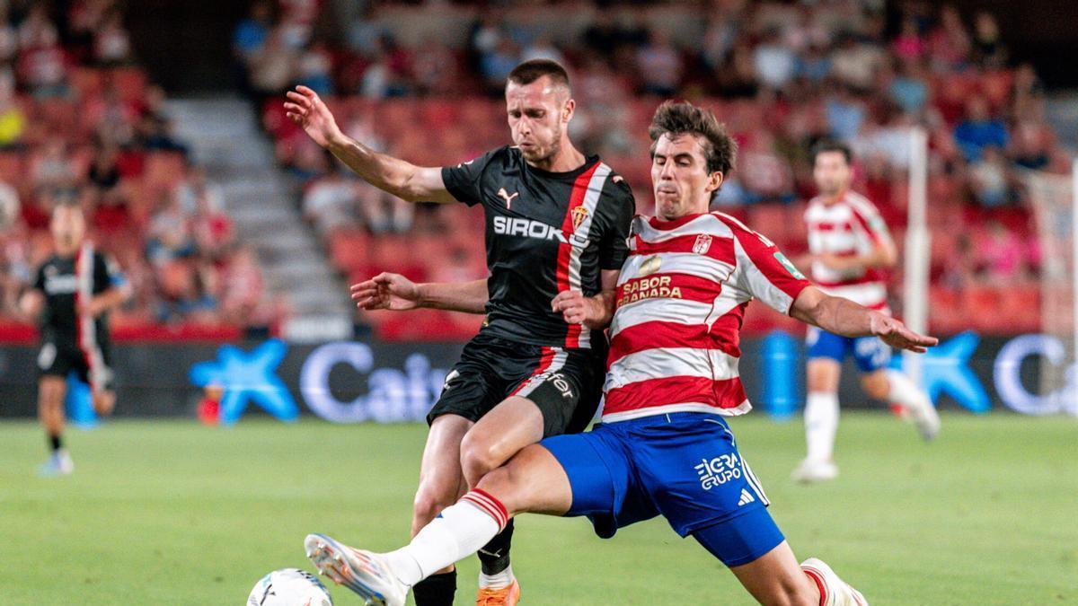 Así fue el partido entre el Sporting y el Granada