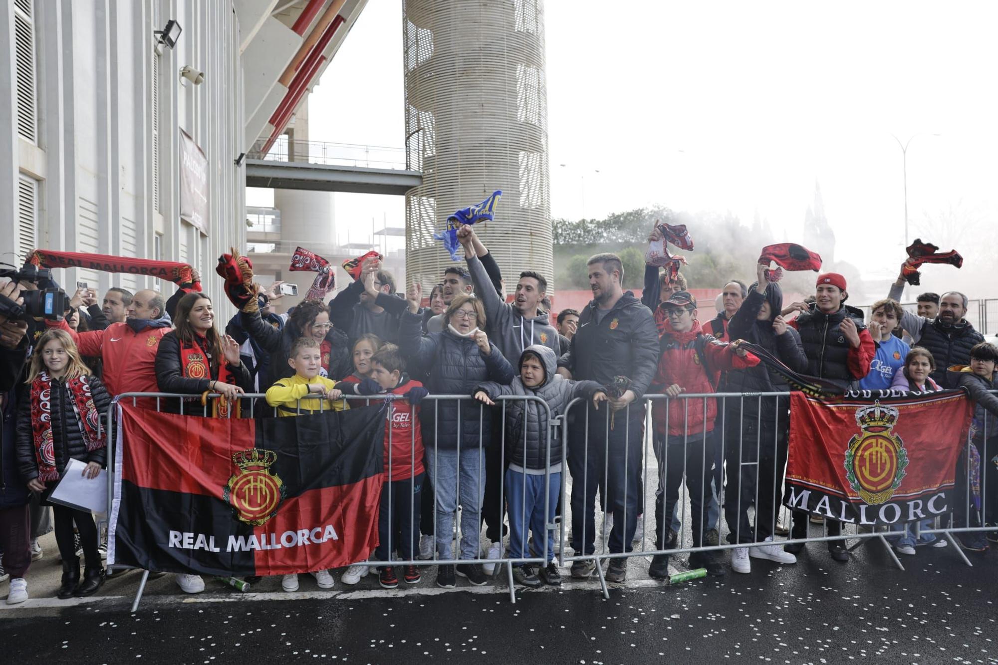 Recibimiento al Real Mallorca en Son Moix