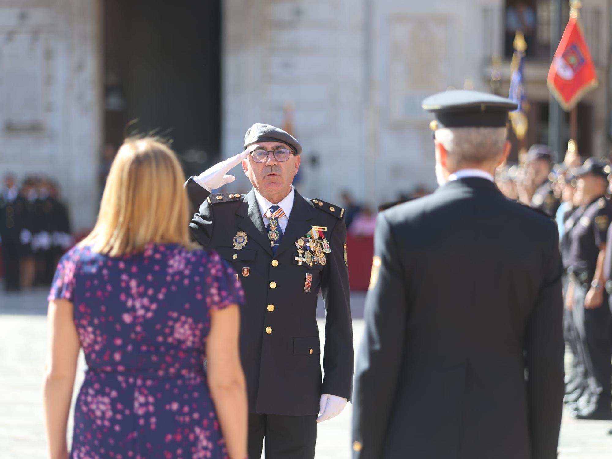 La Policía Nacional de Valencia celebra el Día de los Santos Ángeles Custodios