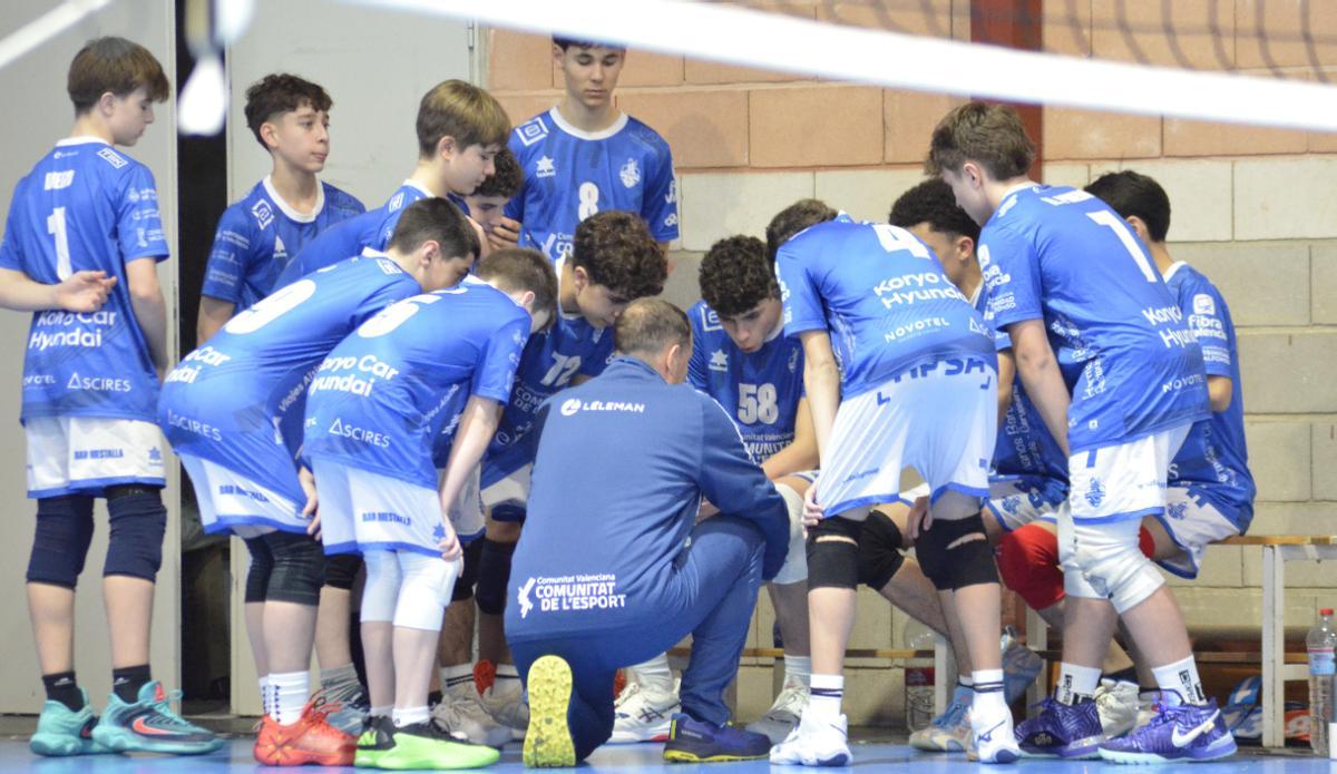 Tiempo muerto del Infantil masculino del Léleman Conqueridor