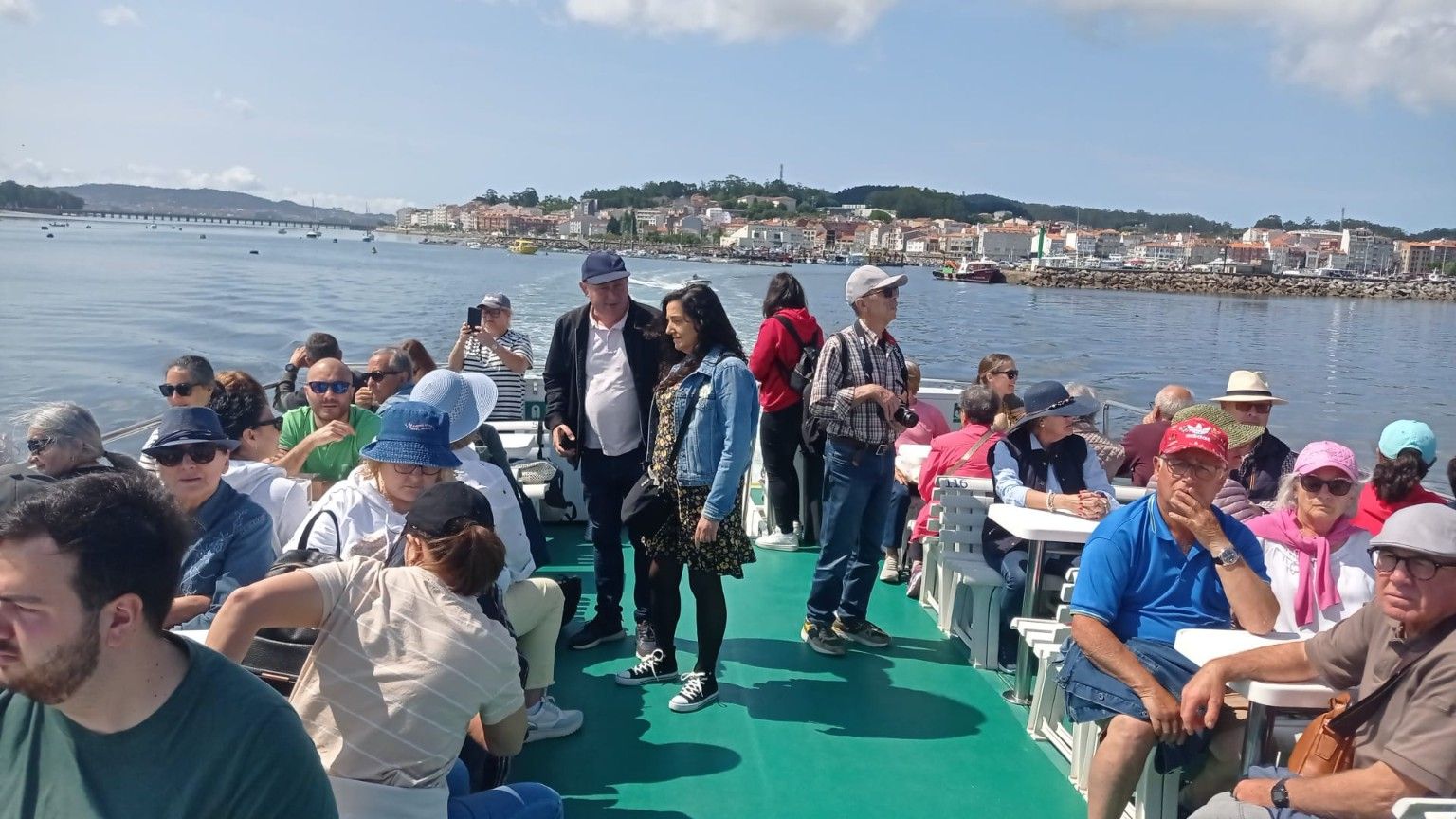 Los viajes impulsados por la mancomunidad se estrenaron con los vecinos de Vilagarcía.