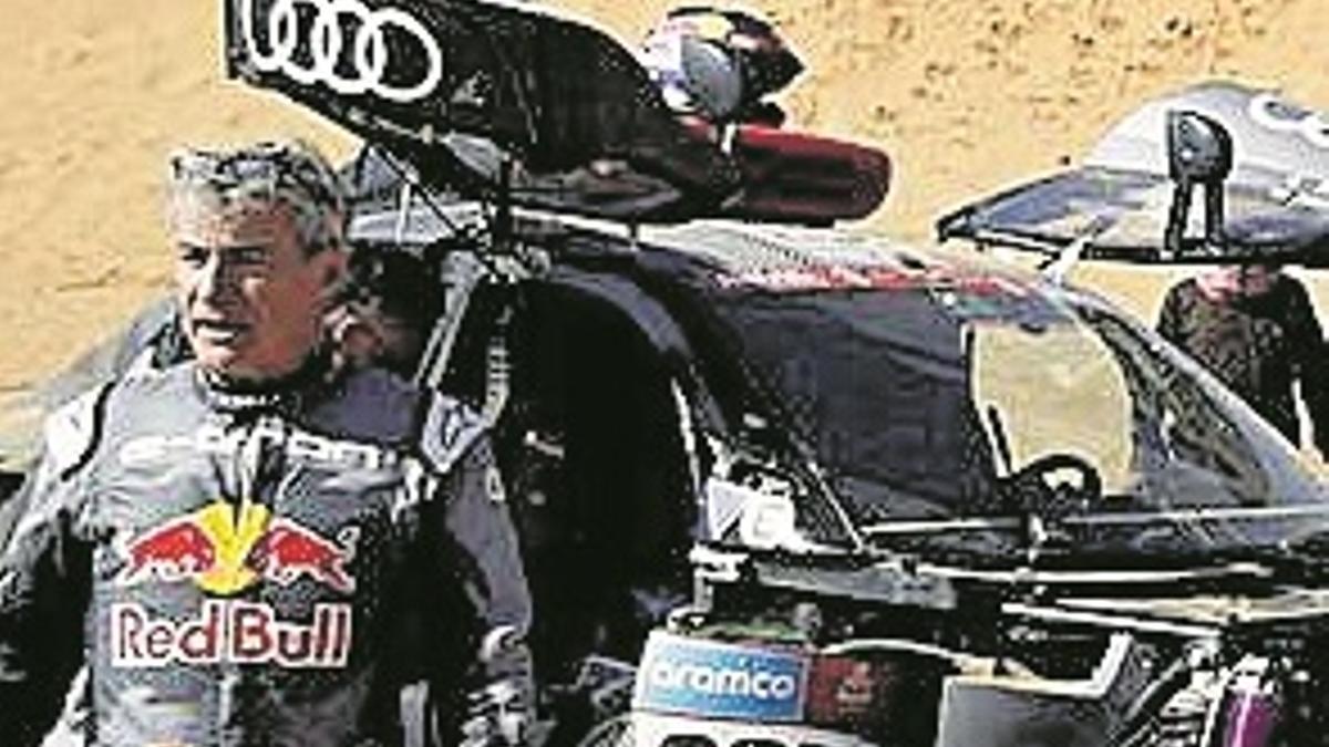 Carlos Sainz, en el Dakar.