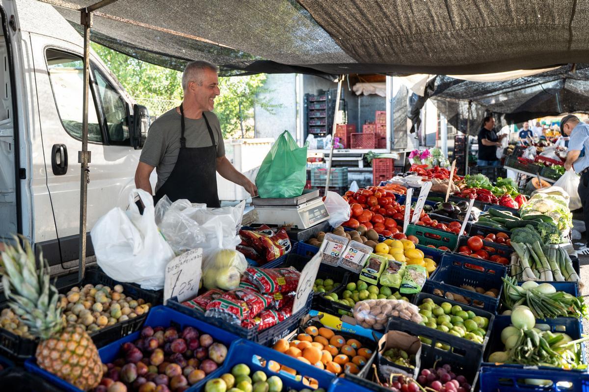 Los mercadillos extremeños pierden el 60% de sus ventas en el primer semestre