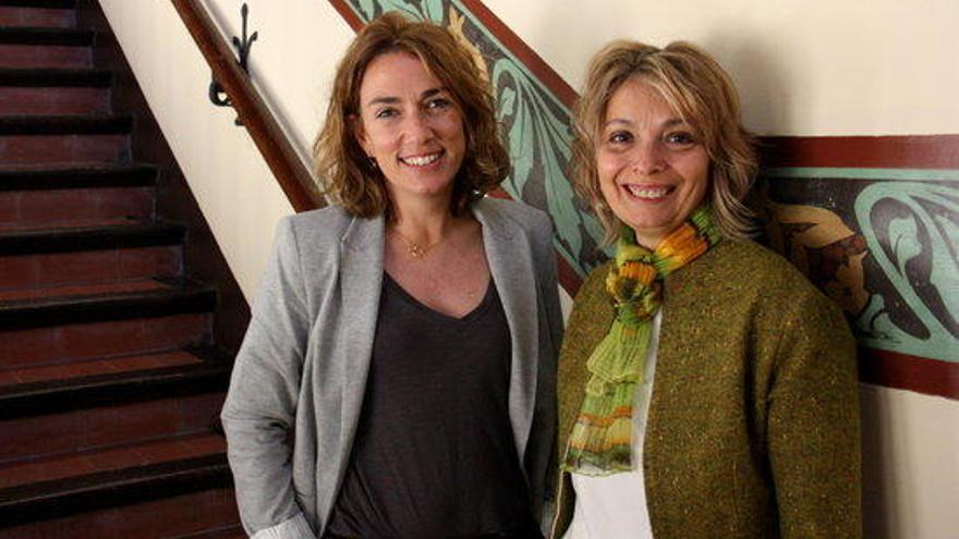 Montserrat Dolz i Cristina Molina.