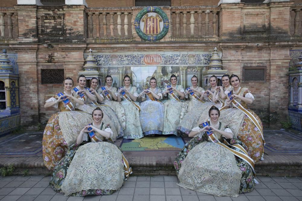 Extra Fallas 2020 | Memoria de la visita de la fallera mayor y corte a Sevilla