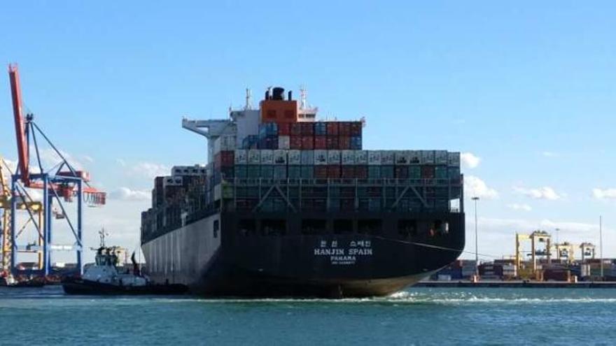 El frenazo del comercio mundial hunde a la naviera surcoreana Hanjin
