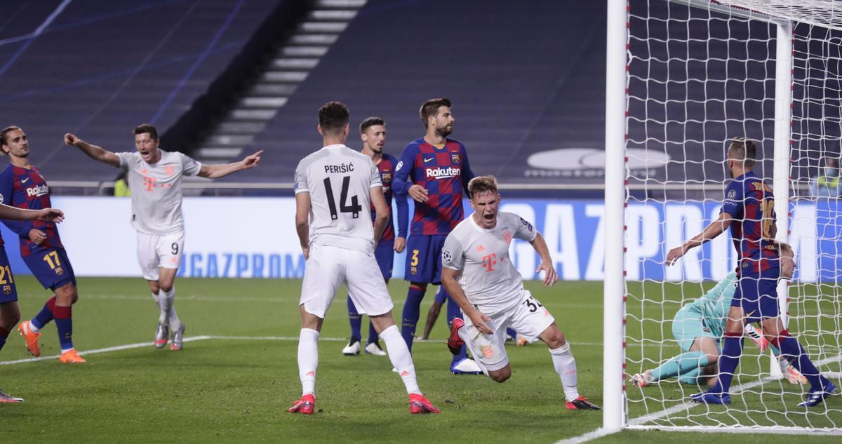 El Barça fue un desastre en el 2-8 encajado en Lisboa