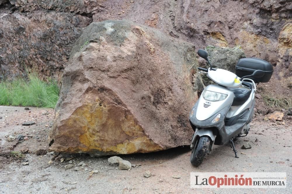 Las consecuencias del temporal en Murcia