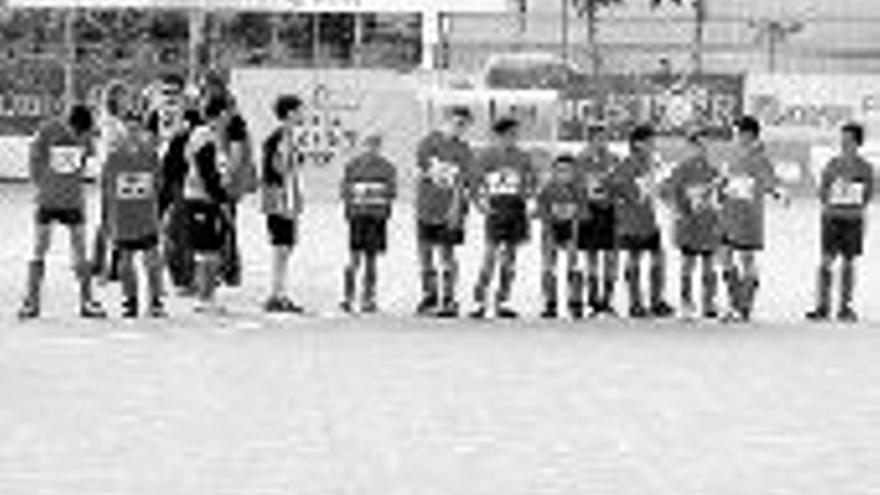 Los alevines, subcampeones de la Copa Danet de fútbol-7