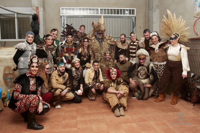 Suelta de la Mussona en el Carnaval de Águilas