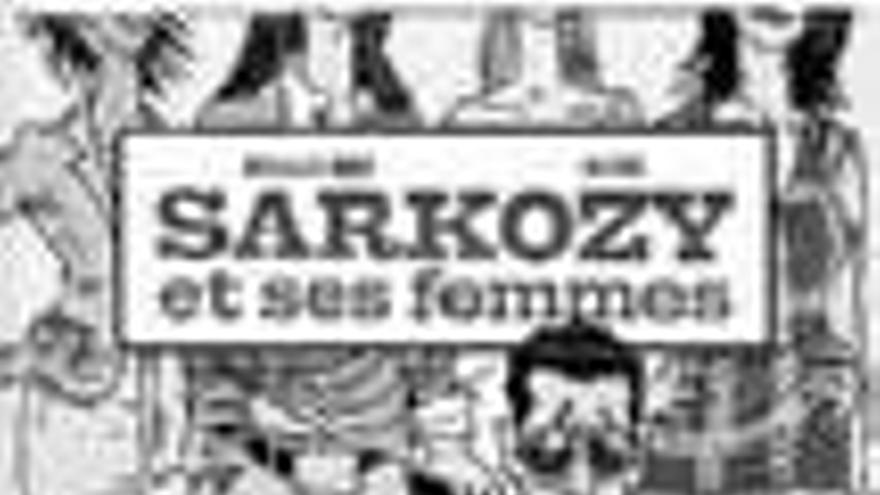Un cómic se mofa del Sarkozy más ligón
