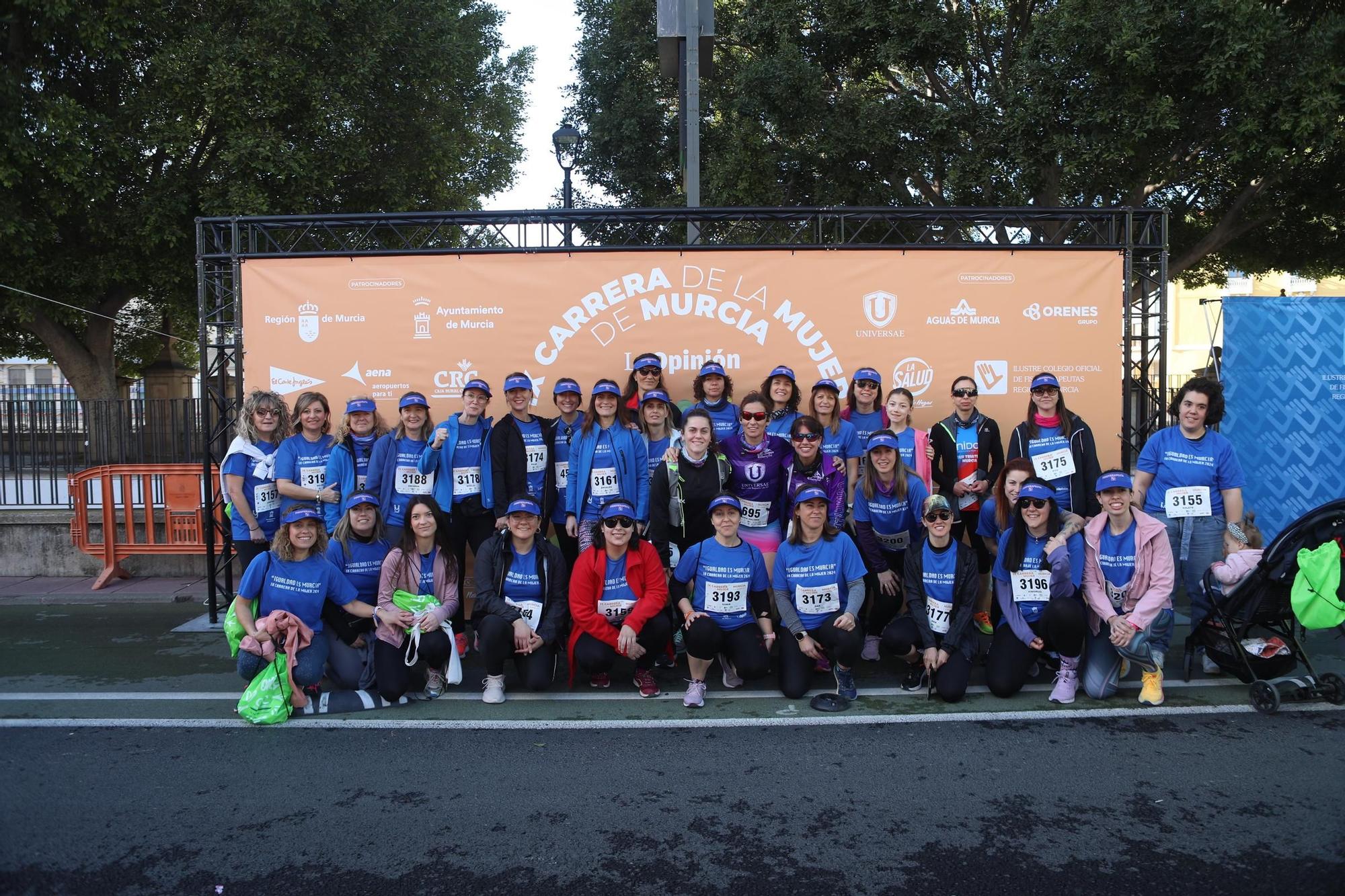 Carrera de la Mujer: así han posado las corredoras en el photocall antes de la salida