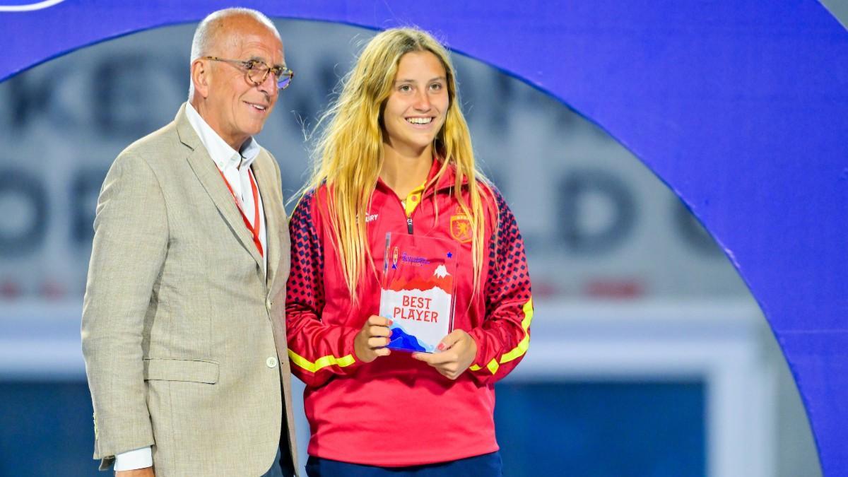 Tere Lima, elegida mejor jugadora del Mundial femenino junior de hockey hierba